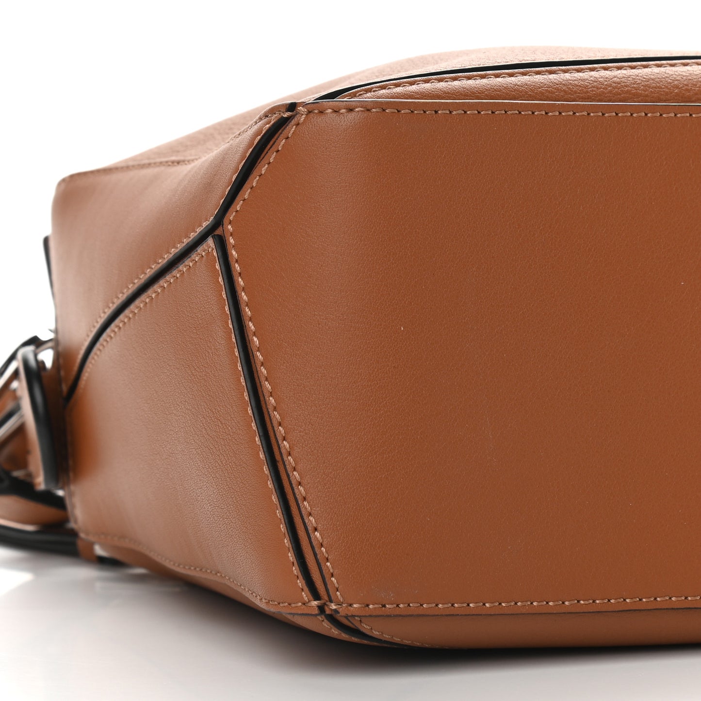 Calfskin Small Puzzle Bag Tan