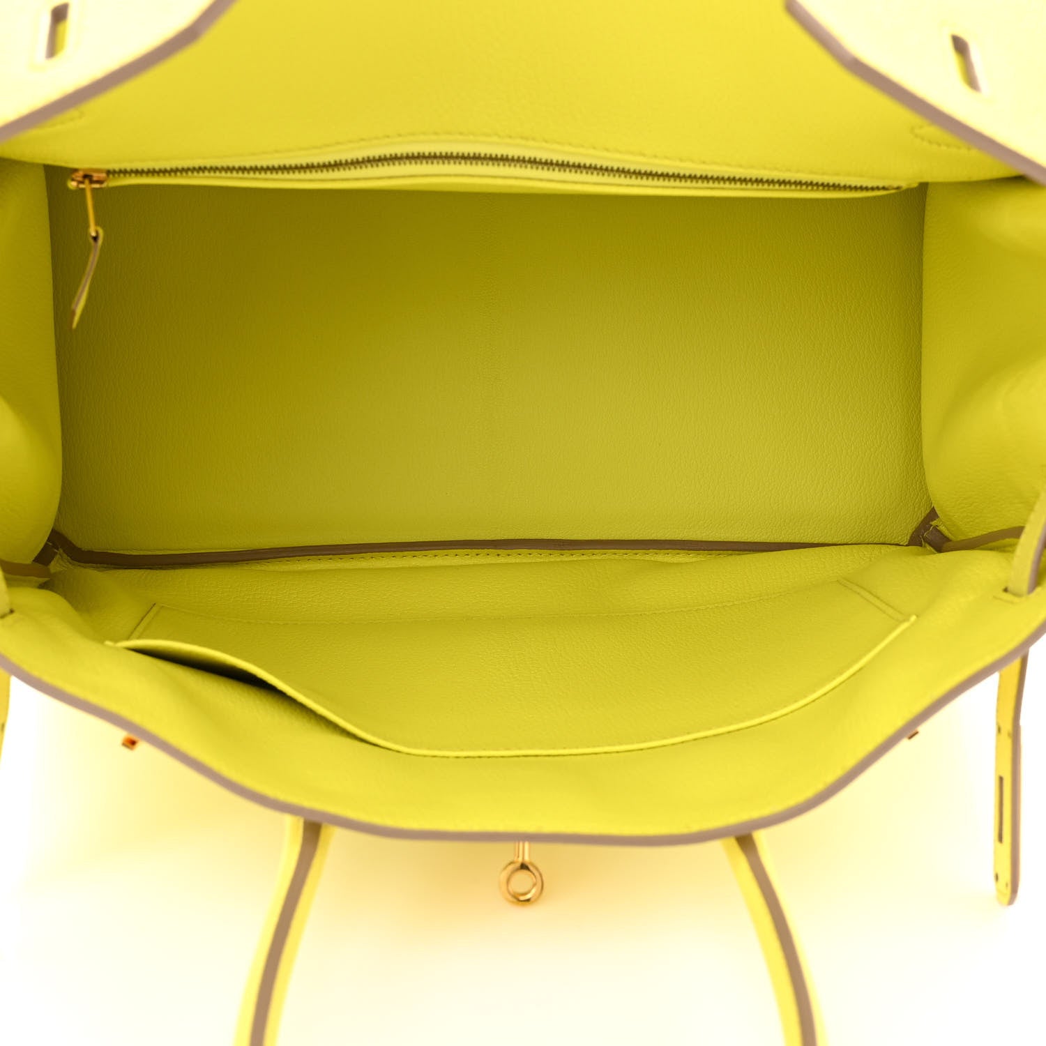 Hermes Epsom Birkin 35 Lime 5 of 12