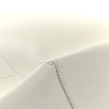 Celine Calfskin Clasp Horizontal Cabas White 16 of 20