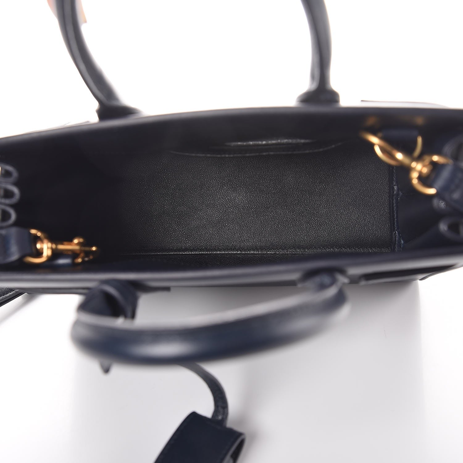 Saint Laurent Calfskin Nano Sac De Jour Dark Blue 5 of 8