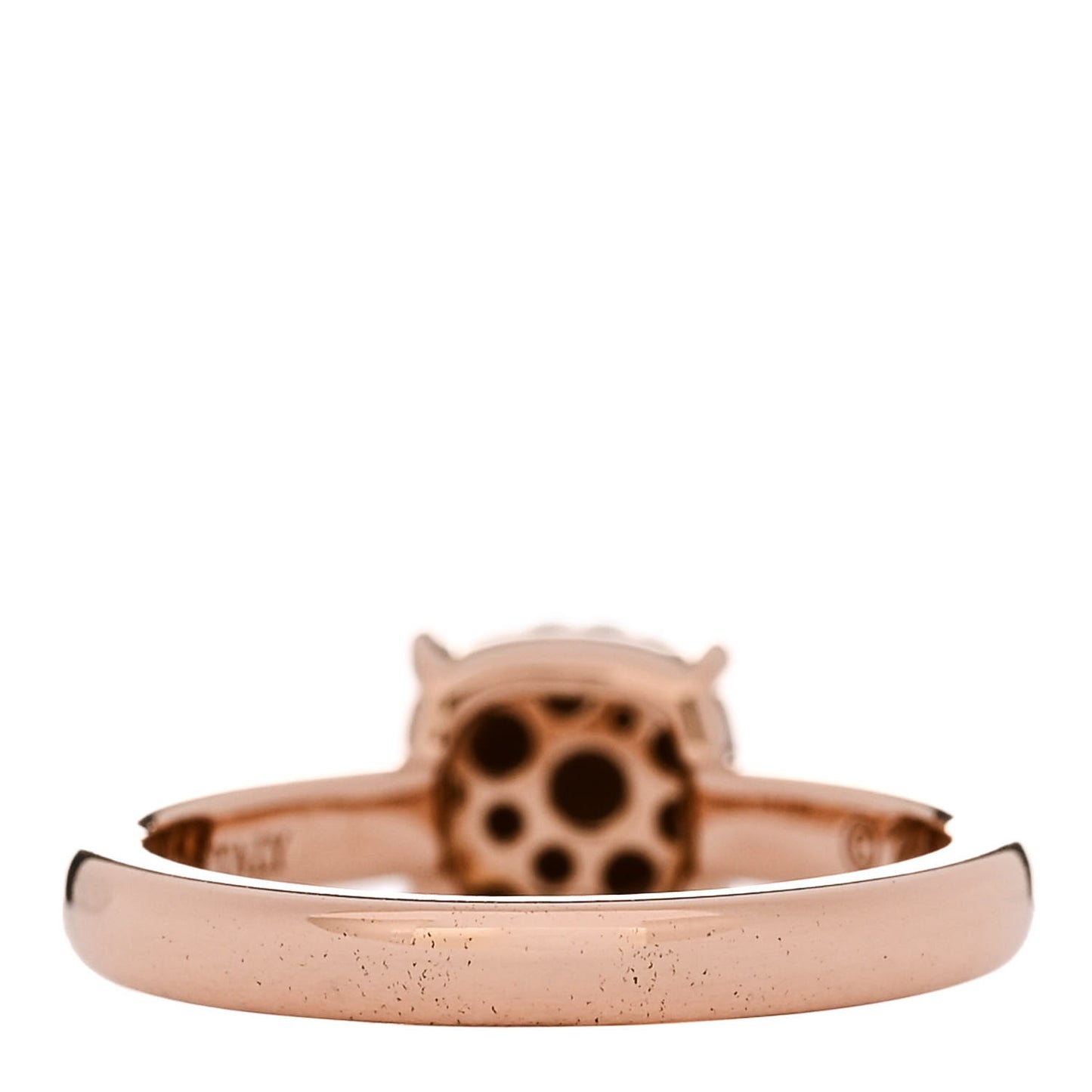 18K Rose Gold Black Spinel 7mm Paloma Picasso Sugar Stacks Ring 49 5