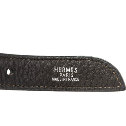 Hermes Taurillon Clemence Massai PM Chocolate 2 of 10