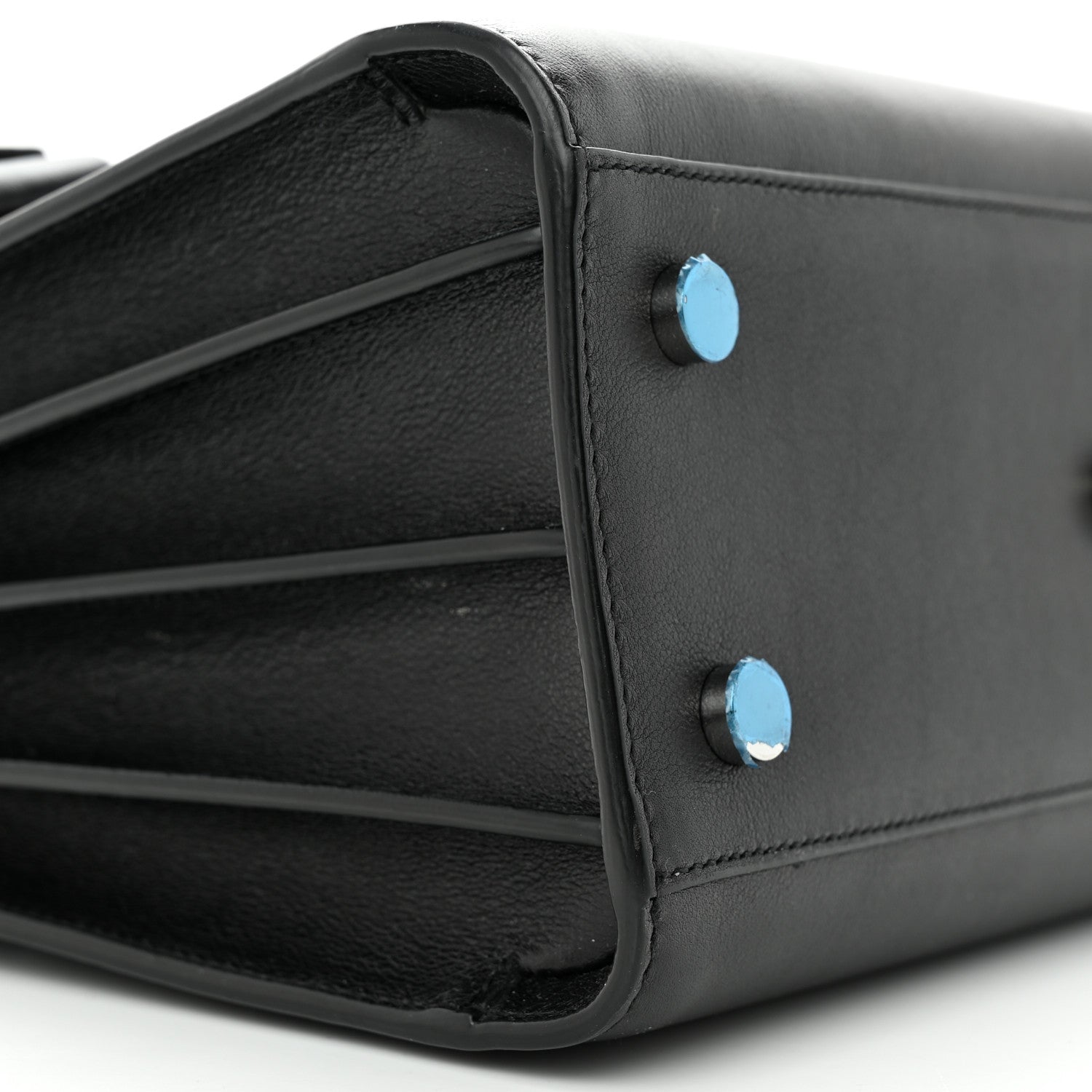 Saint Laurent Calfskin Patchwork Baby Sac De Jour Black 10 of 18