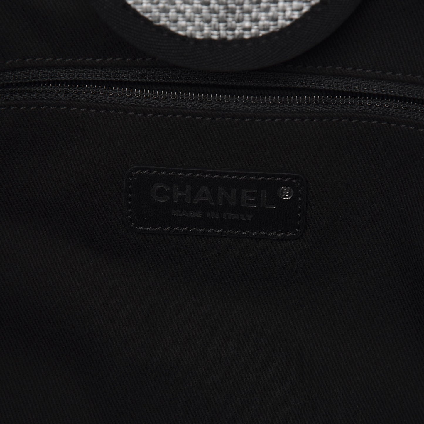 Canvas Medium Deauville Tote Grey