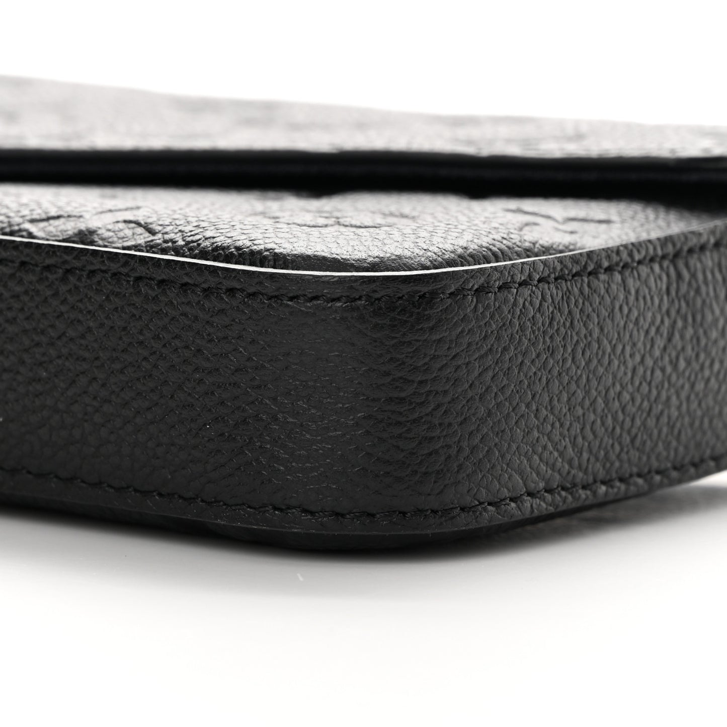 Empreinte Pochette Felicie Chain Wallet Black