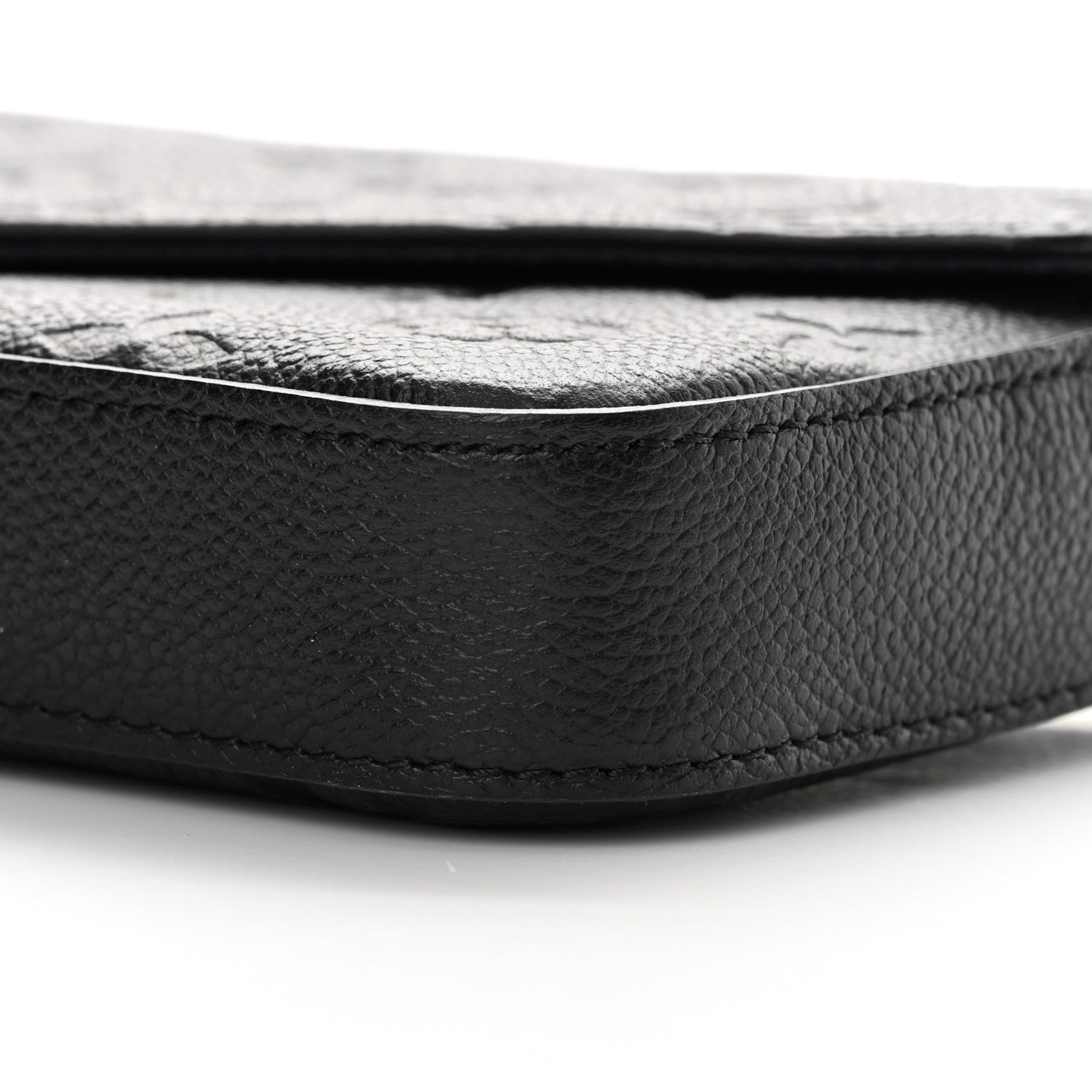 Louis Vuitton Empreinte Pochette Felicie Chain Wallet Black 13 of 15