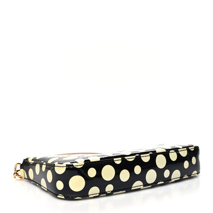 Louis Vuitton Vernis Kusama Infinity Dots Pochette Accessories Black 4 of 9