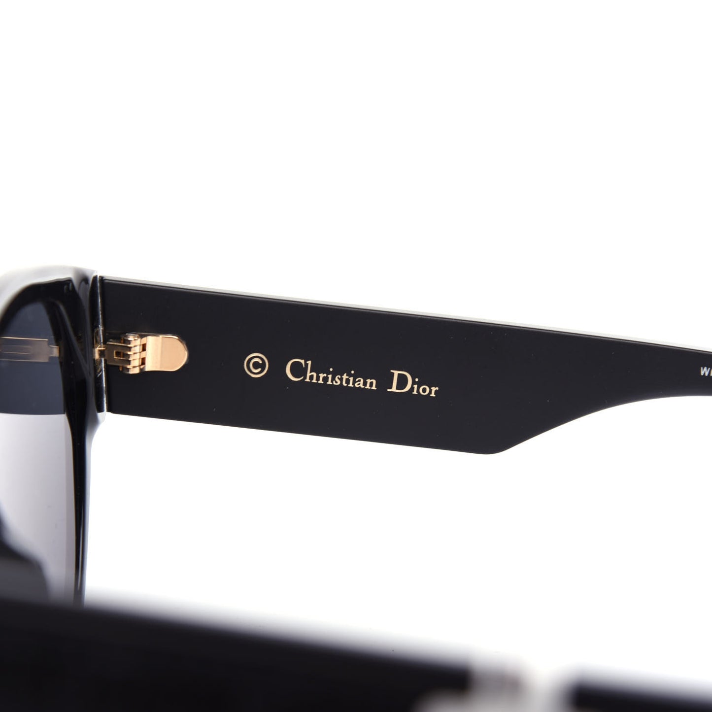 Acetate DiorID2 Sunglasses Black