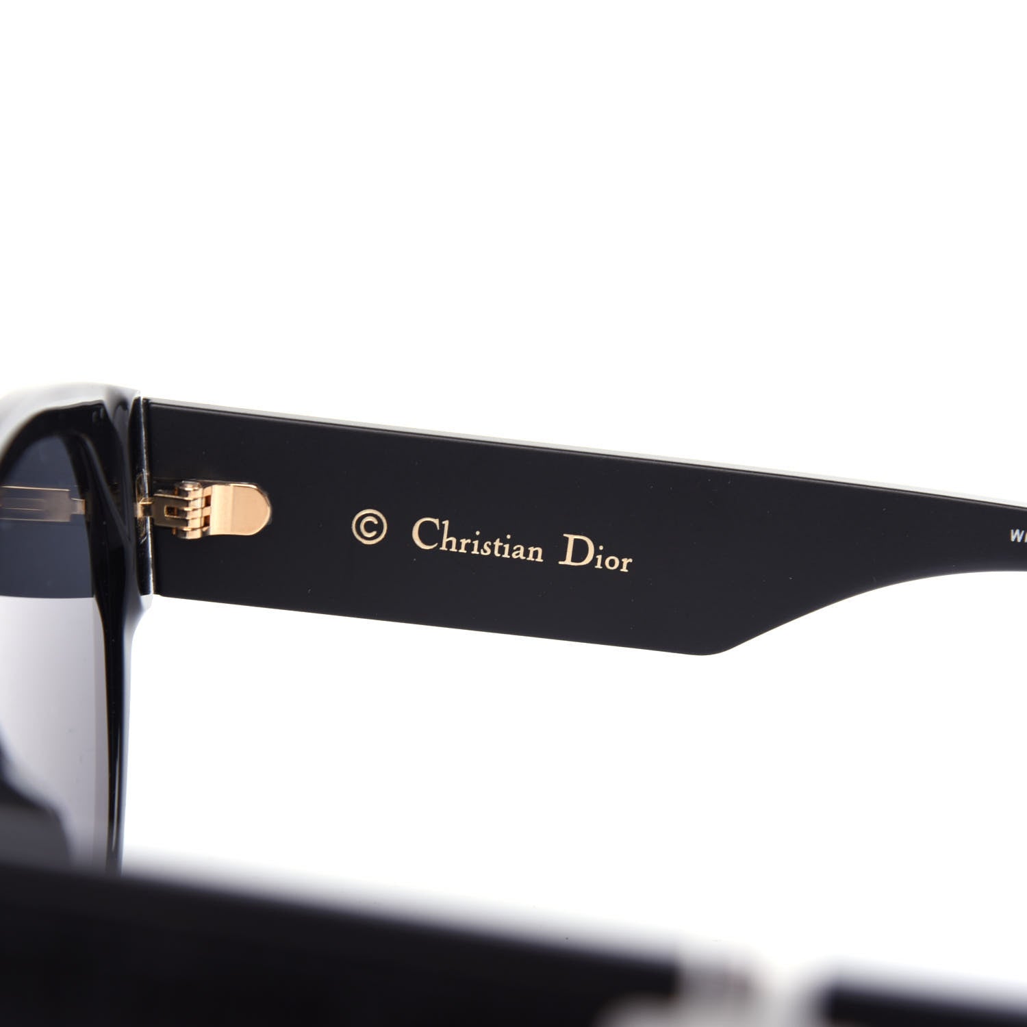 Christian Dior Acetate DiorID2 Sunglasses Black 5 of 10