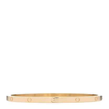 Cartier 18K Yellow Gold Small LOVE Bracelet 19 1 of 5