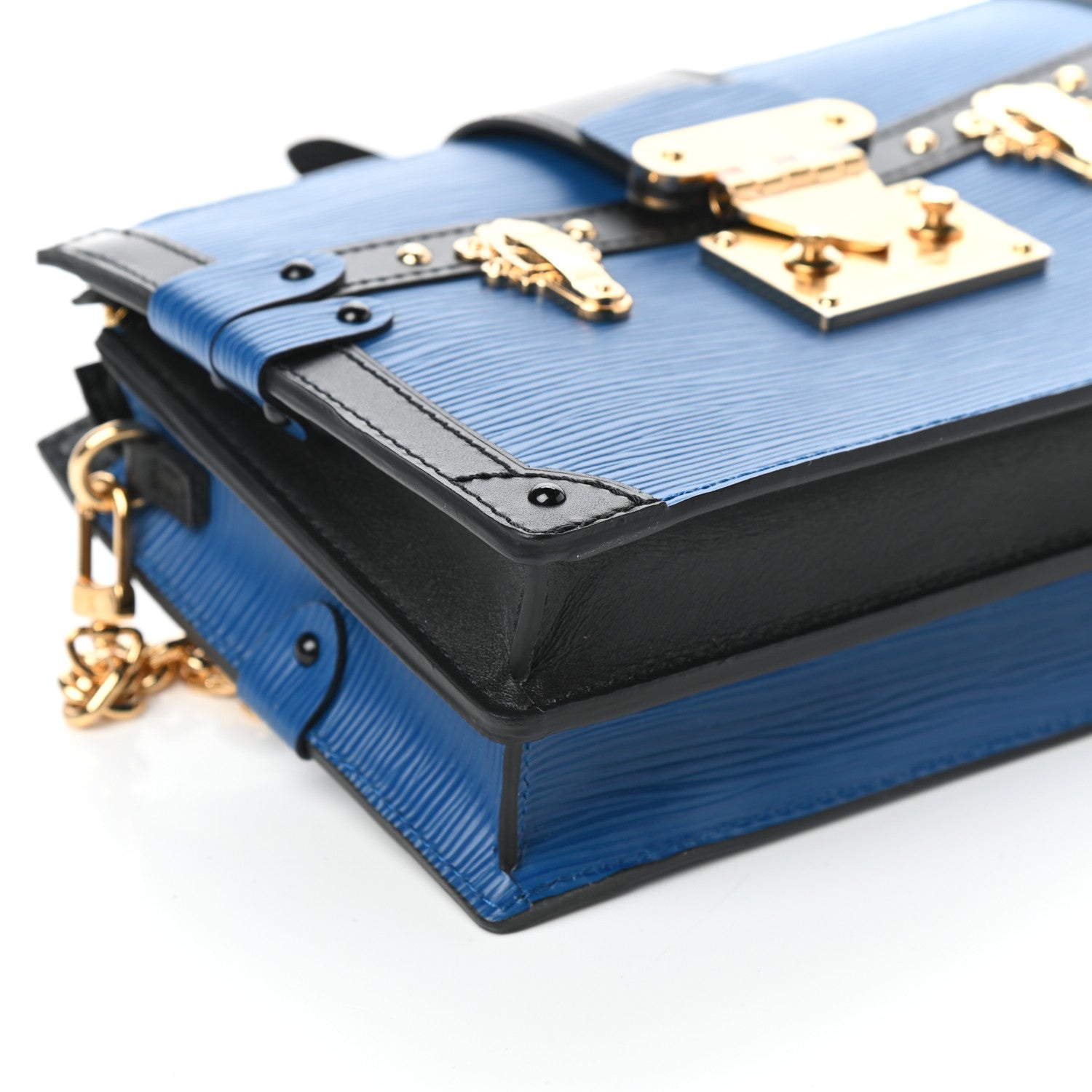 Louis Vuitton Epi Trunk Clutch Blue 7 of 8