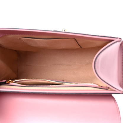 Gucci Guccissima Signature Small Padlock Top Handle Bag Rose Baby Candy 4 of 9