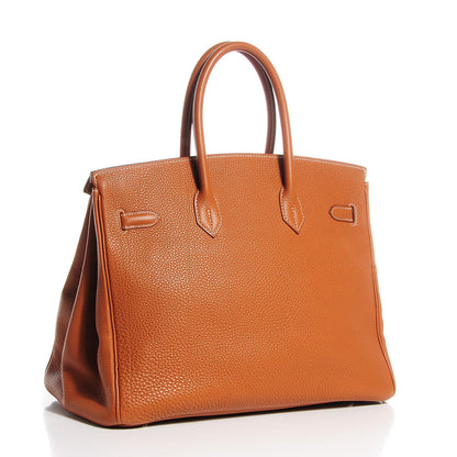Hermes Togo Birkin 35 Gold 3 of 27