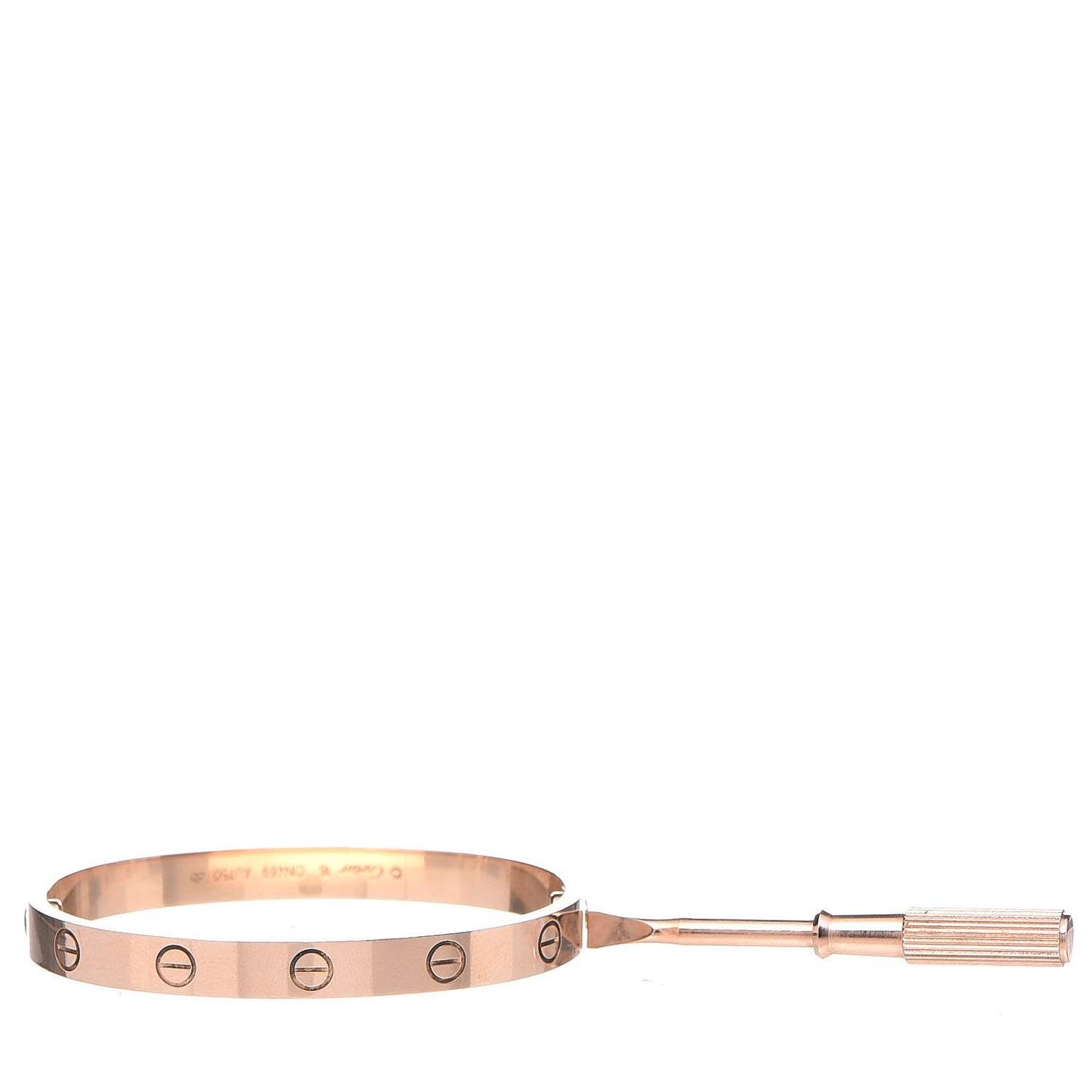 18K Pink Gold LOVE Bracelet 16