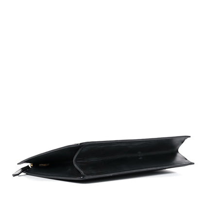 Saint Laurent Leather Lutetia Clutch Black 5 of 29