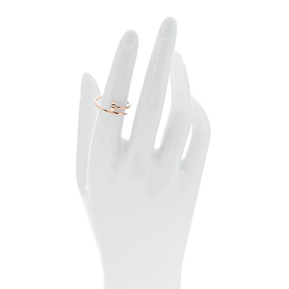 Cartier 18K Pink Gold Small Juste Un Clou Ring 53 6.5 2 of 5