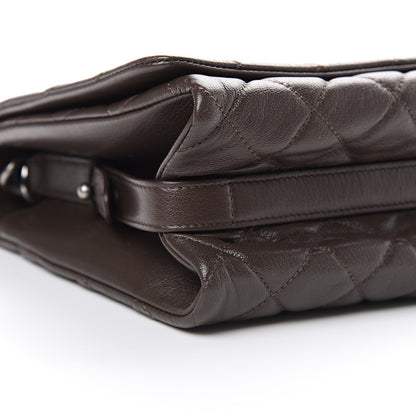 Chanel Metallic Goatskin Large City Rock Flap Brown 8 of 10