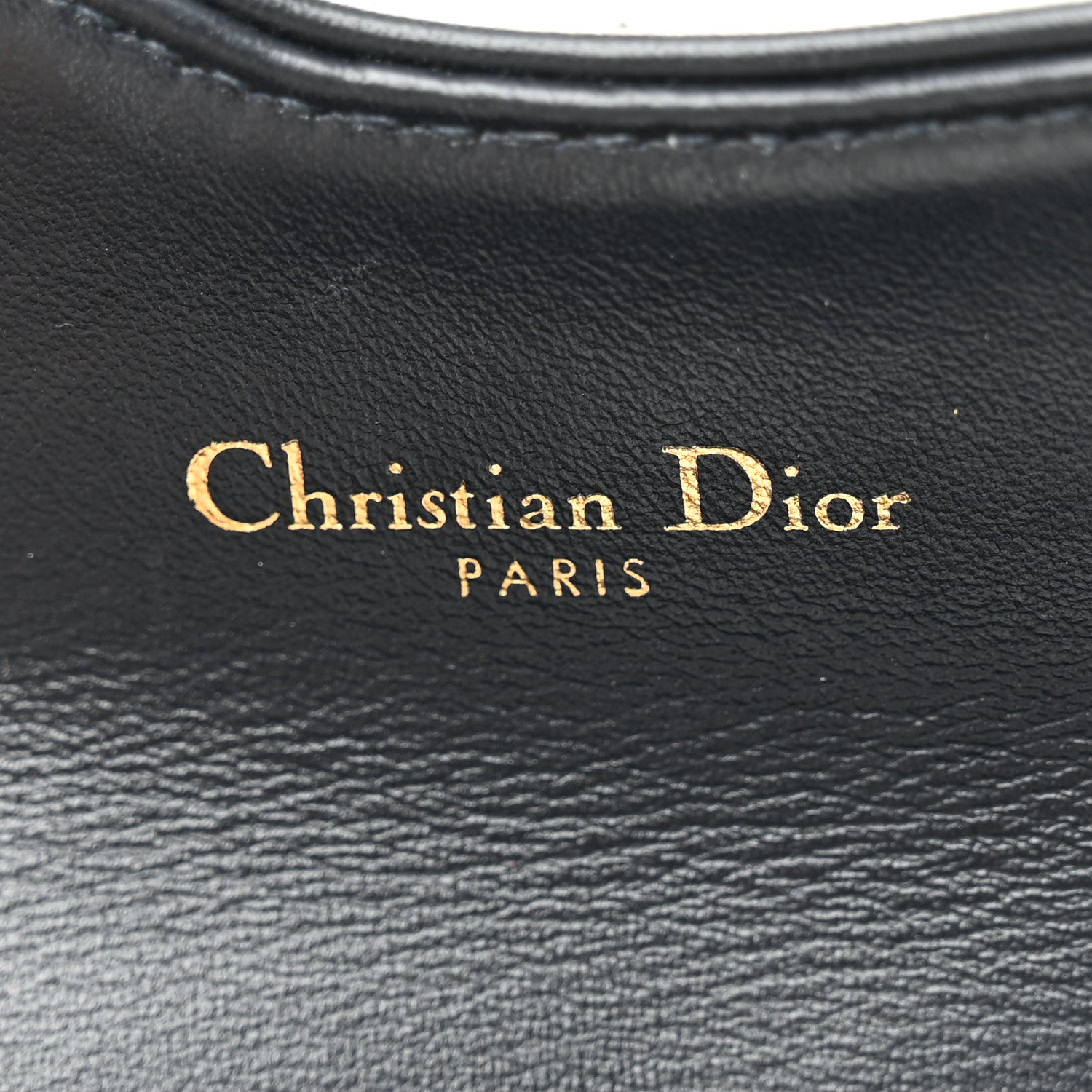 Christian Dior Oblique Saddle Card Holder Blue 6 of 8