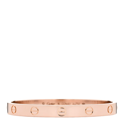 Cartier 18K Pink Gold LOVE Bracelet 16 1 of 6