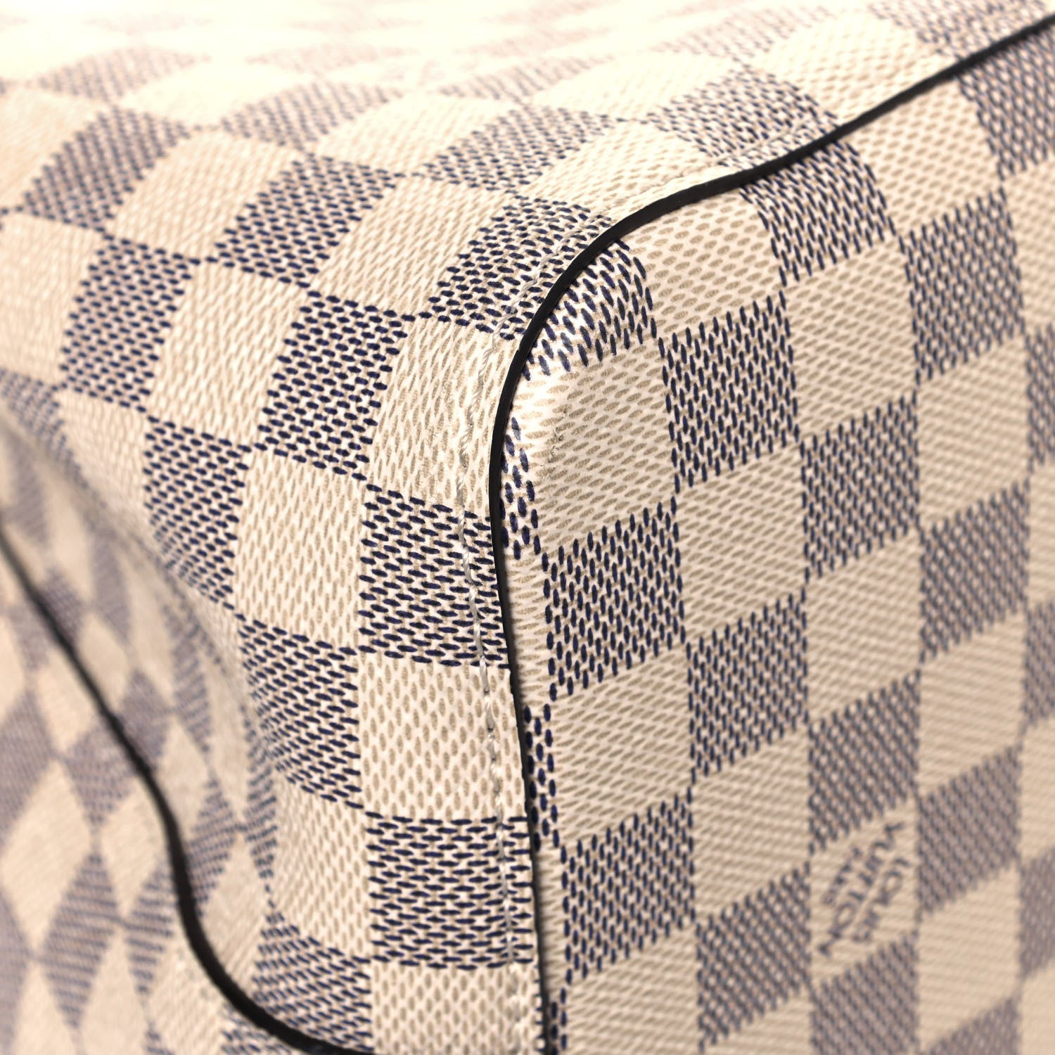 Louis Vuitton Damier Azur Braided Neonoe MM Blue 10 of 11