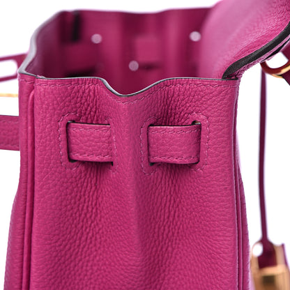Hermes Togo Kelly Retourne 25 Rose Pourpre 15 of 30