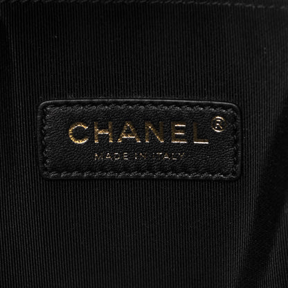 Chanel Lambskin Quilted Large 31 Shopping Bag Black 5 of 9