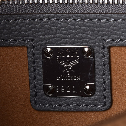 MCM Park Avenue Calfskin Small Patricia Crossbody Bag Charcoal 7 of 10