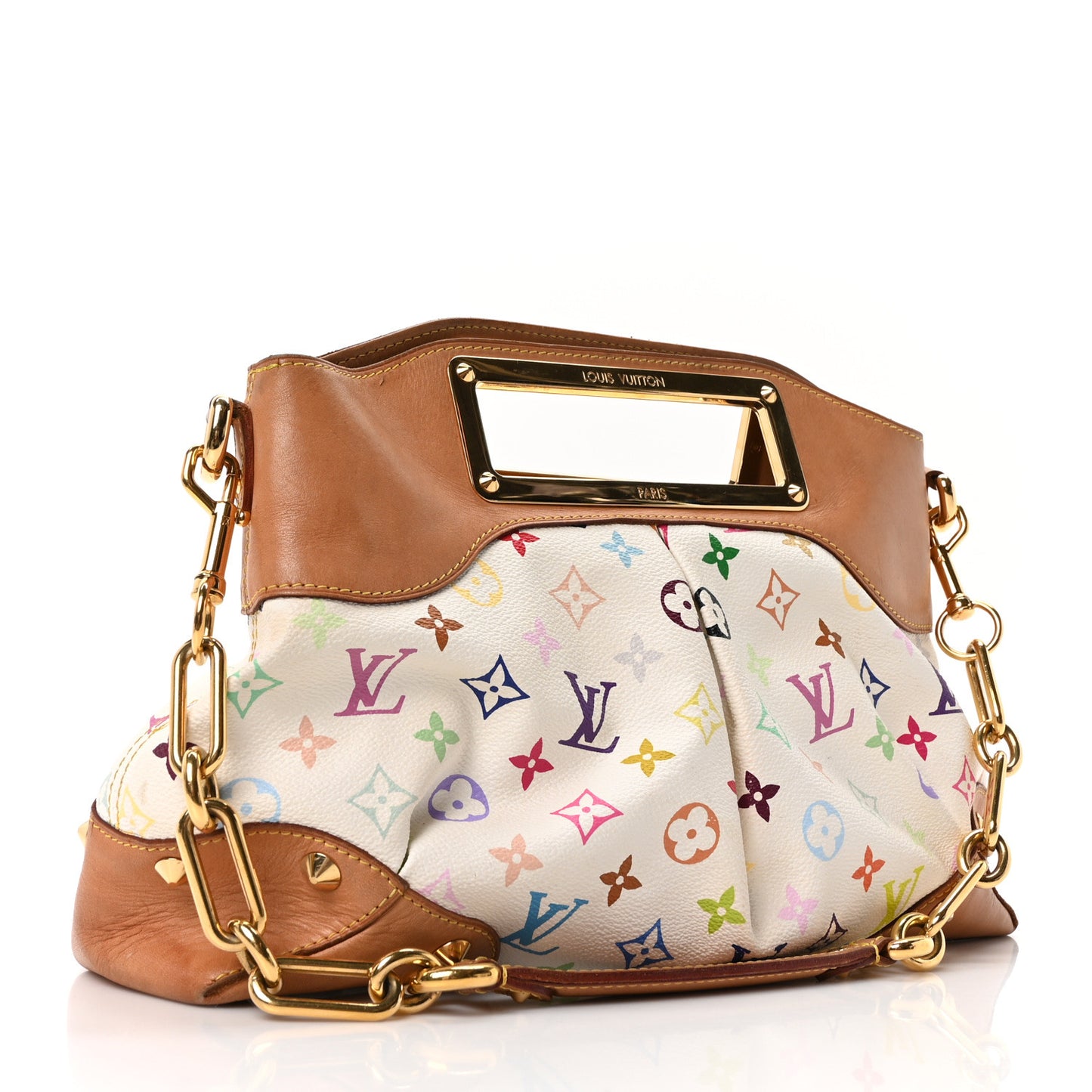 Monogram Multicolor Judy MM White