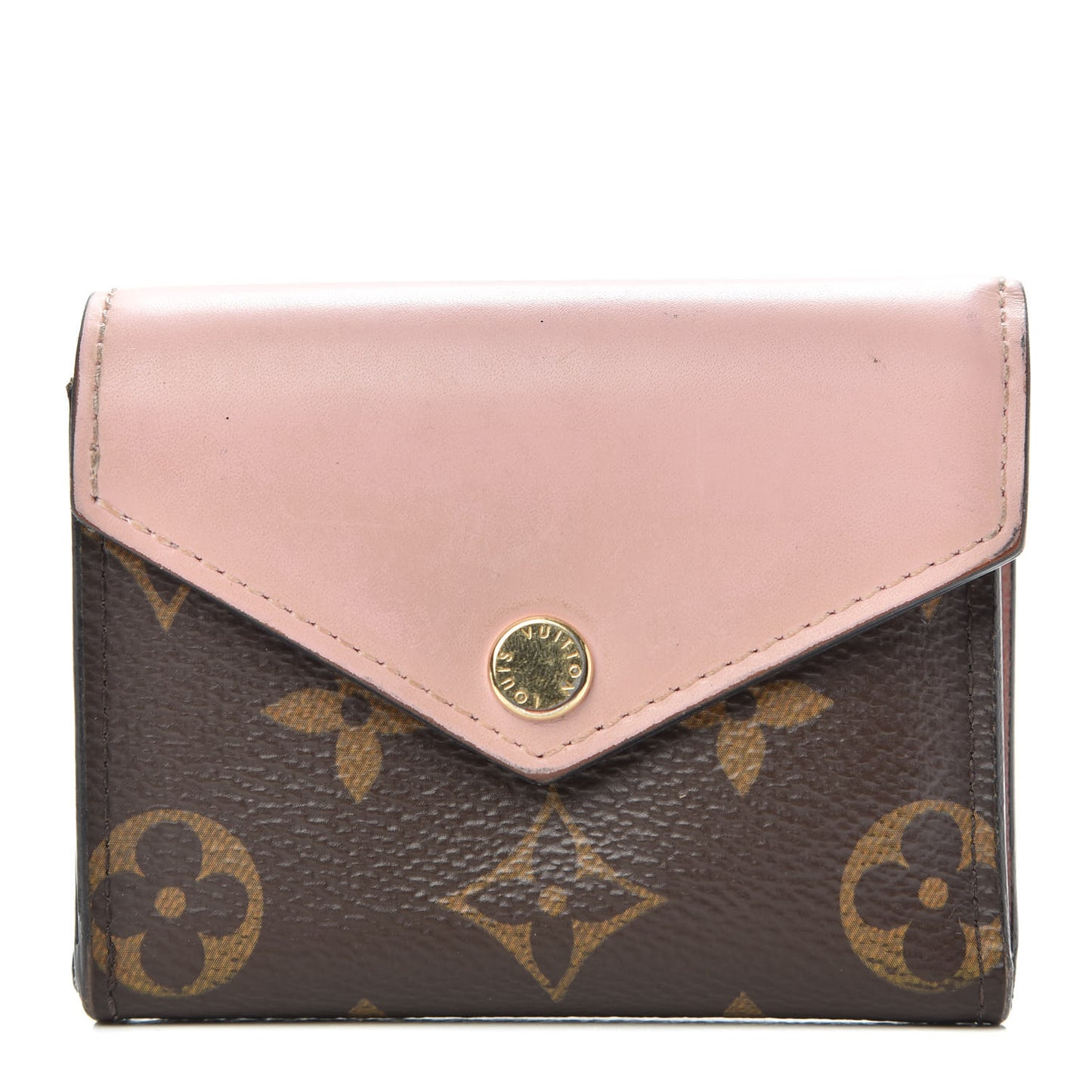 Monogram Zoe Wallet Rose Ballerine