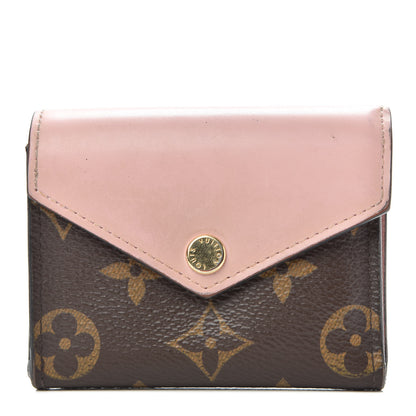 Louis Vuitton Monogram Zoe Wallet Rose Ballerine 1 of 11