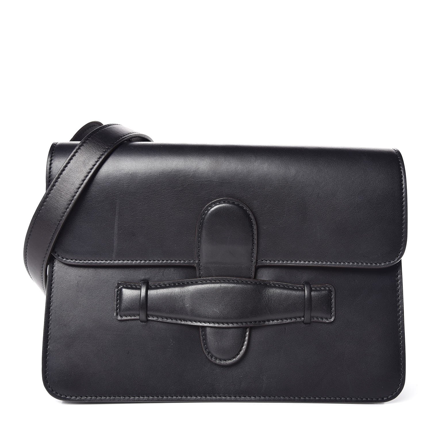 Celine Natural Calfskin Medium Symmetrical Bag Black 1 of 11
