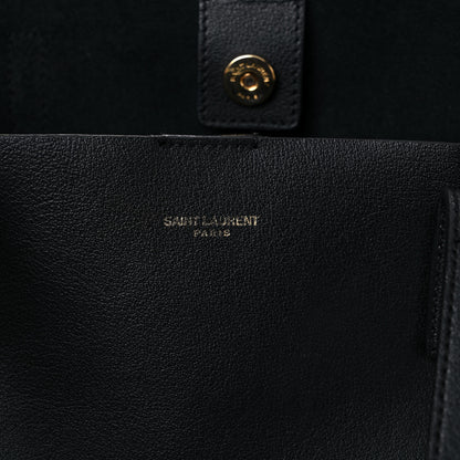 Saint Laurent Calfskin Large Shopping Tote Black 7 of 24