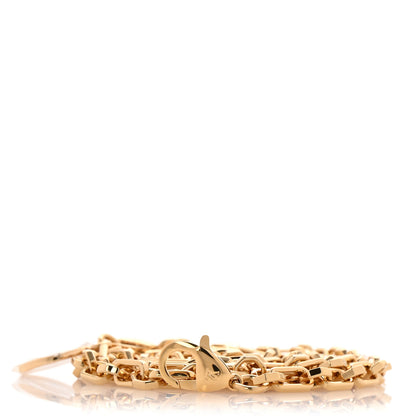 Louis Vuitton Metal Micro Dauphine Chain Shoulder Strap Gold 1 of 3