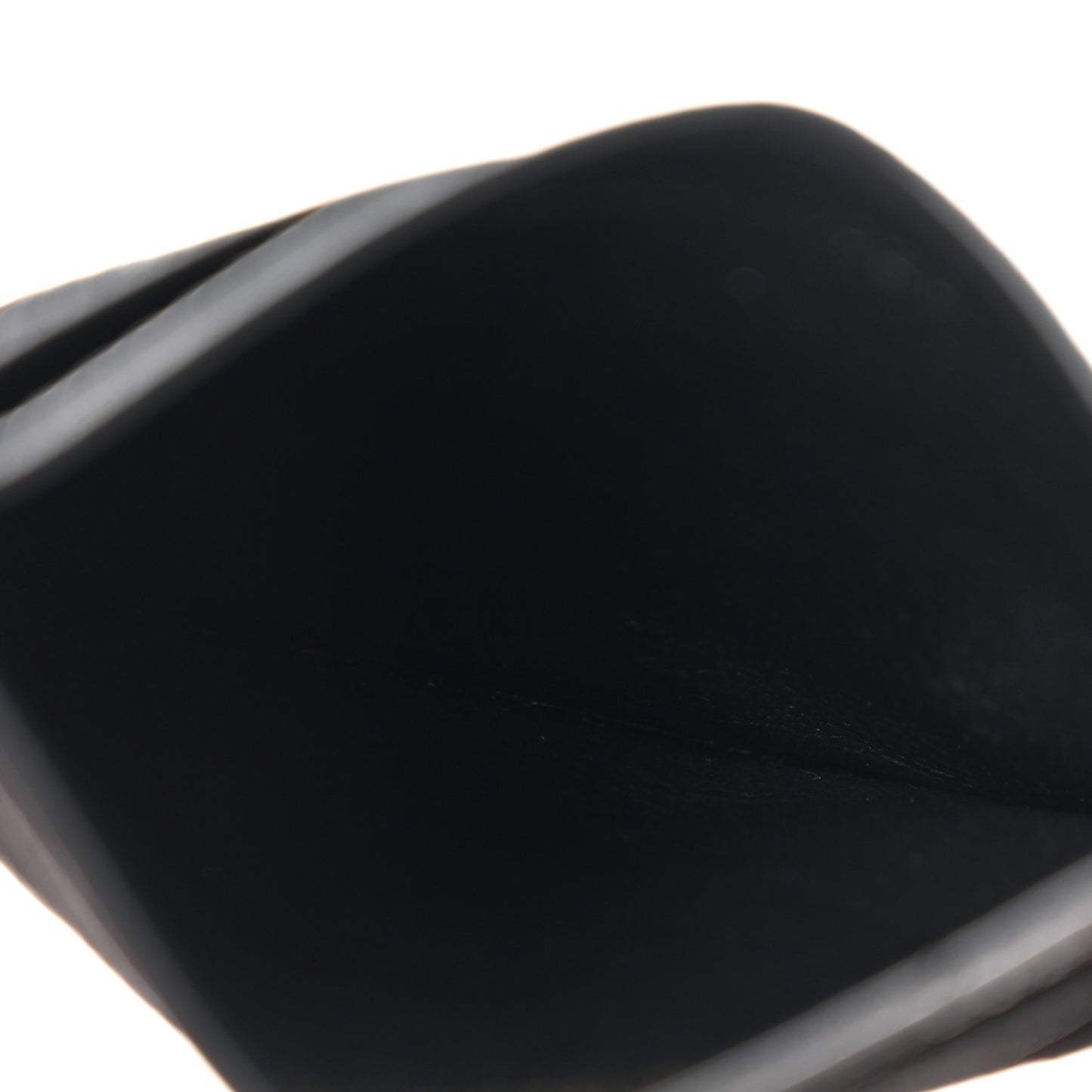 Grain De Poudre Matelasse Chevron Monogram Credit Card Case Black