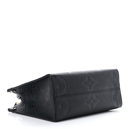 Louis Vuitton Empreinte Monogram Giant Onthego PM Black 4 of 8
