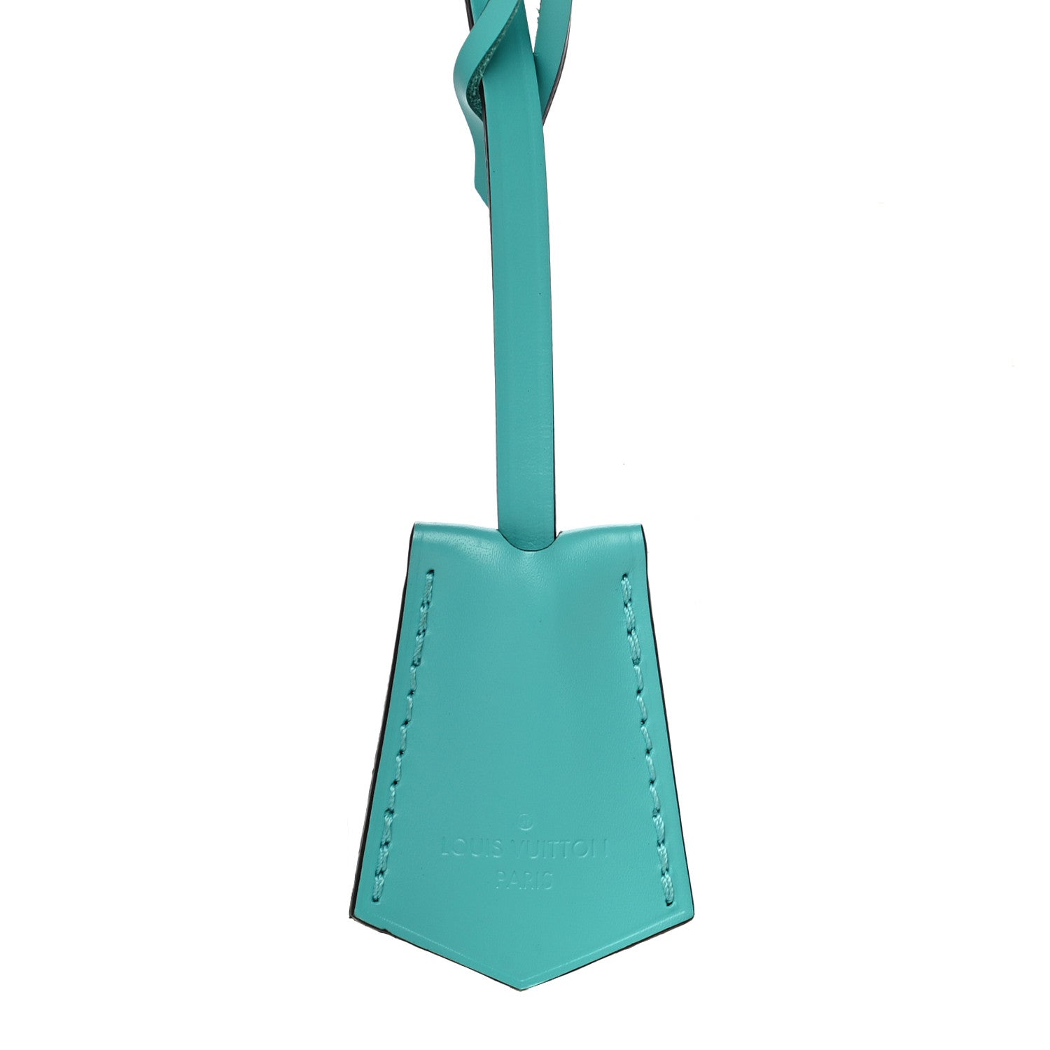 Louis Vuitton Calfskin Clochette Key Bell Holder Blue 5 of 6