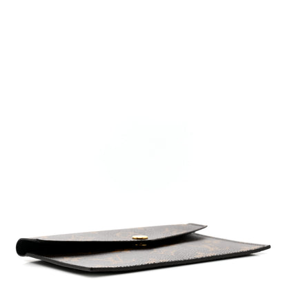 Louis Vuitton Monogram Daily Organizer Envelope Insert Black 4 of 7