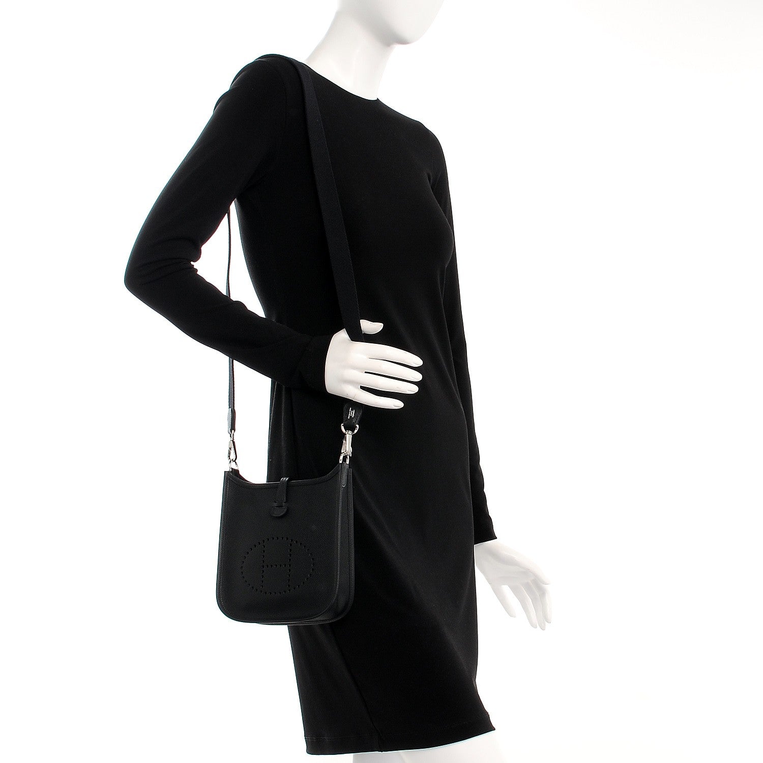 Hermes Epsom Evelyne TPM Black 2 of 8