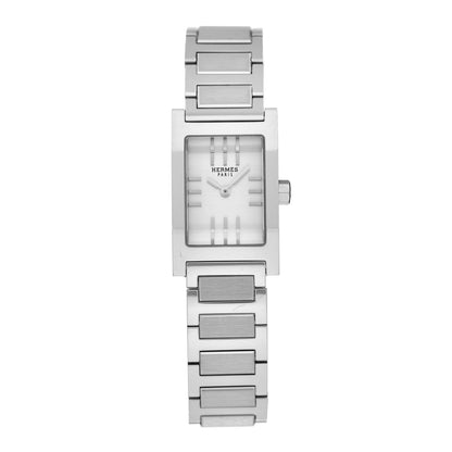 Hermes Stainless Steel 19mm Tandem Quartz Watch 1 of 4