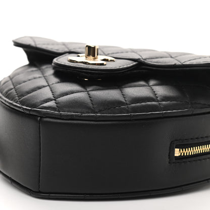 Chanel Lambskin Quilted CC In Love Heart Bag Black 11 of 11