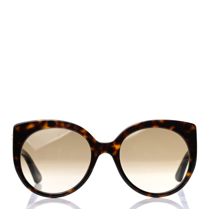 Gucci Acetate Cat Eye Sunglasses GG0325S Tortoise 2 of 7