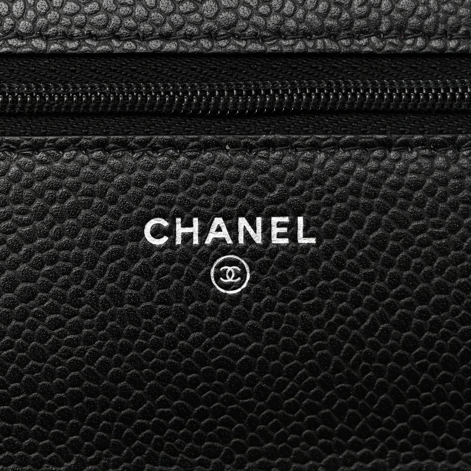 Chanel Caviar Quilted Wallet On Chain WOC Black 6 of 13