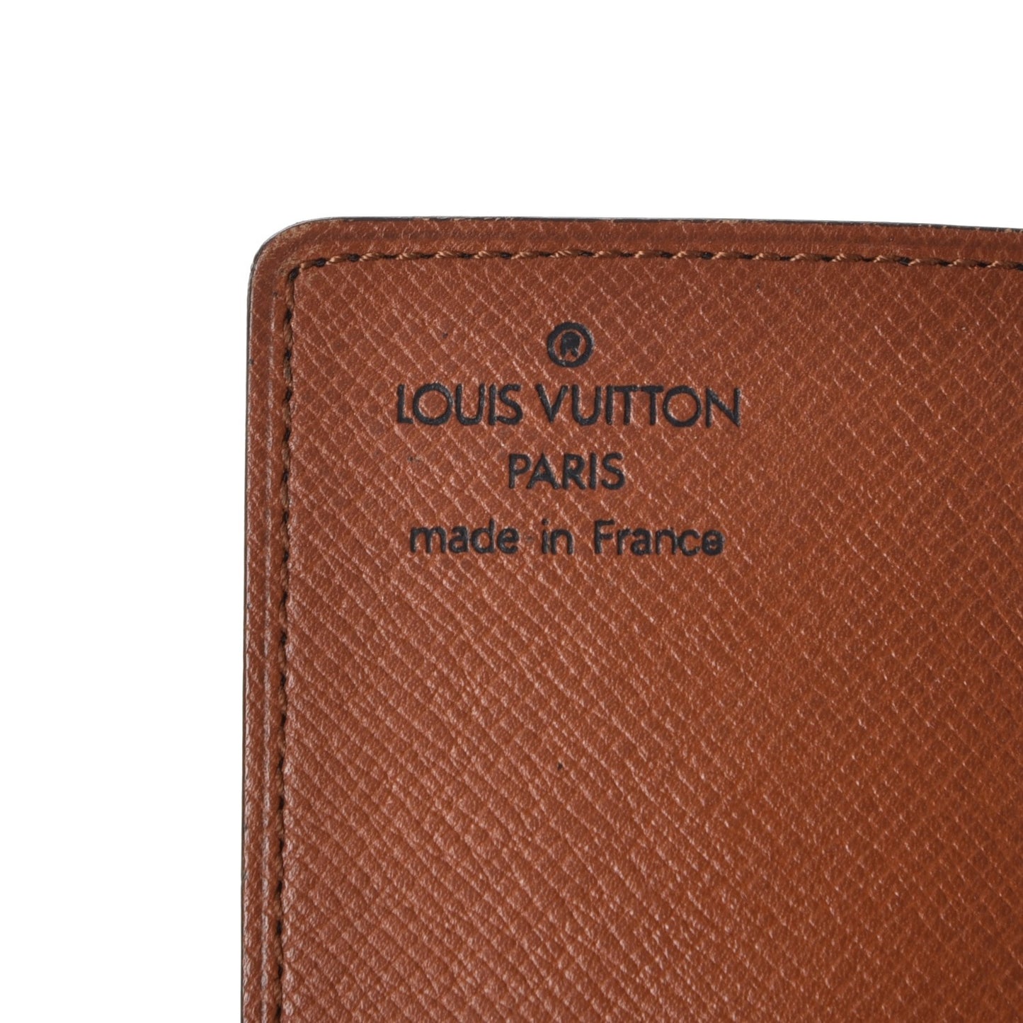 Monogram Credit Card Photo Holder