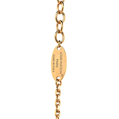 Louis Vuitton Metal Blooming Supple Necklace Gold 5 of 7