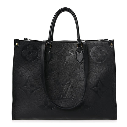 Louis Vuitton Empreinte Monogram Giant Onthego GM Black 1 of 9