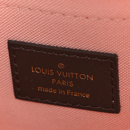 Louis Vuitton Damier Ebene Braided Croisette Cream Pink 6 of 8