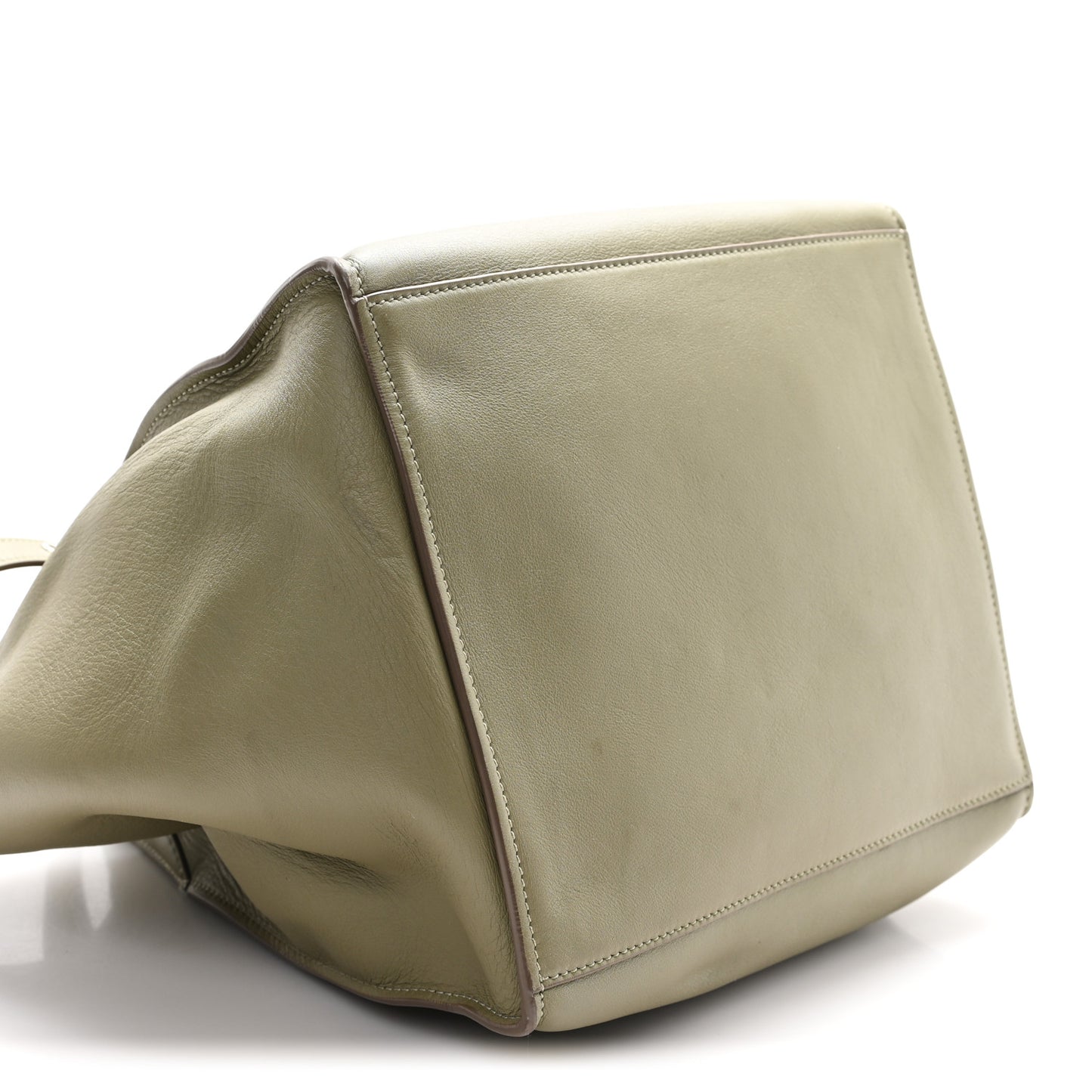 Smooth Calfskin Small Big Bag Sage