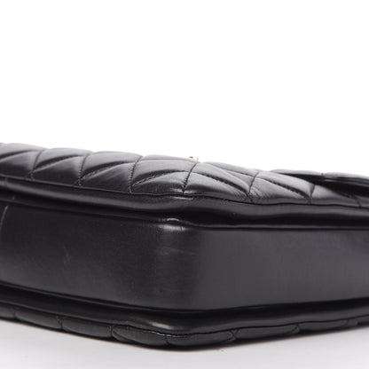 Chanel Lambskin Quilted Large Trendy CC Dual Handle Flap Bag Black 7 of 10