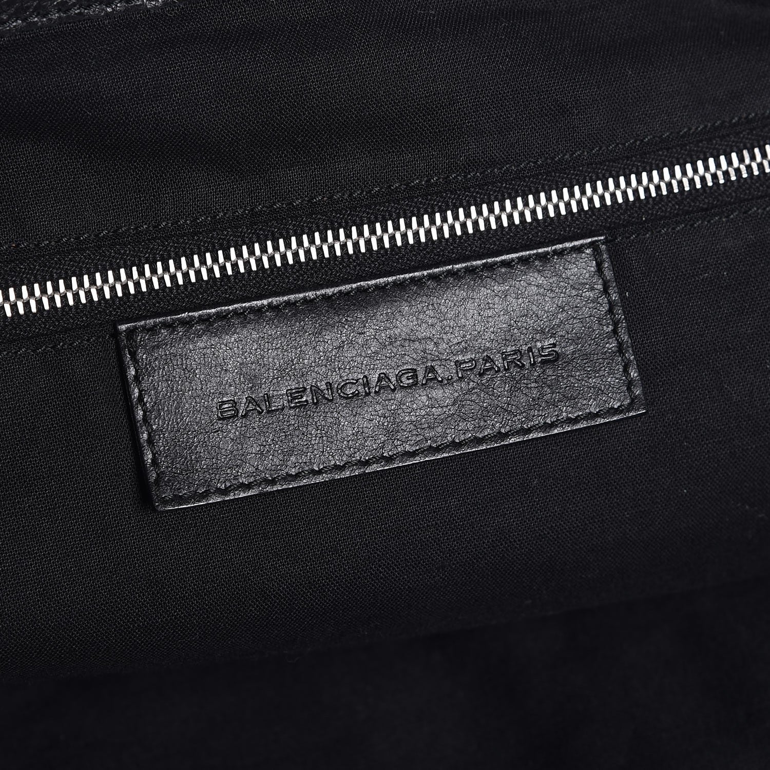Balenciaga Agneau Giant 21 Silver Hardware Weekender Black 5 of 6