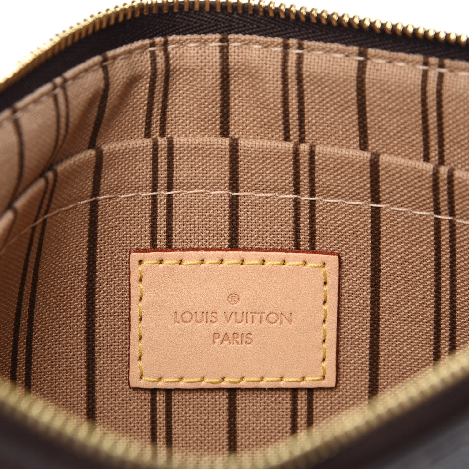 Louis Vuitton Monogram Neverfull MM GM Pochette 7 of 8